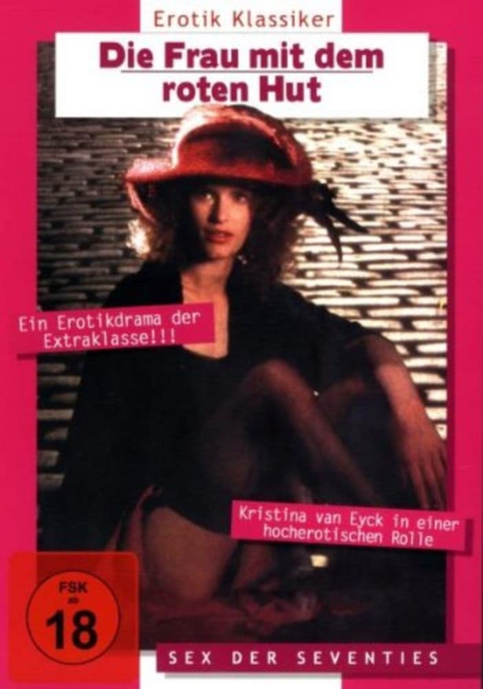постер Женщина В Красной Шляпке
